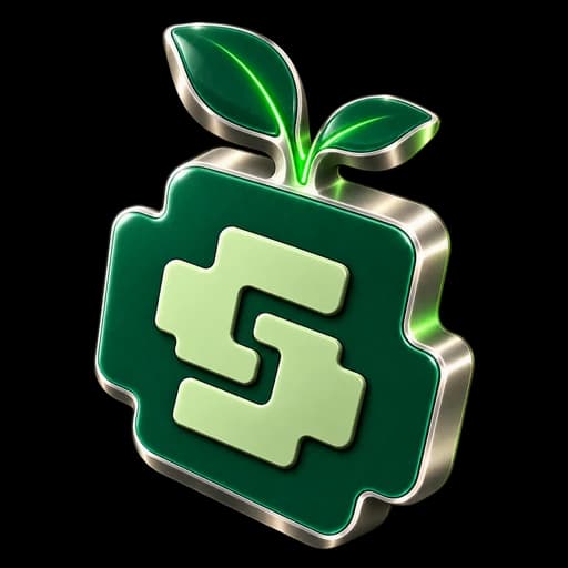 Emerald and silver Sendo Seed illustration